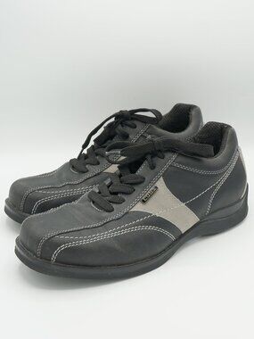 Lugz Men's Casual Oxford Sneakers Black Grey Contrast Stitch Size 10 MHLTV 068